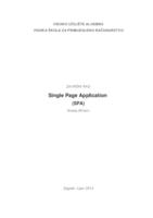 Single Page Application (SPA)