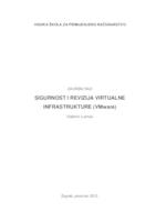 SIGURNOST I REVIZIJA VIRTUALNE INFRASTRUKTURE (VMware)