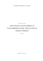 NEW PRODUCT DEVELOPMENT IN TELECOMMUNICATIONS: APPLICATION OF DESIGN THINKING