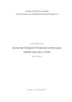 prikaz prve stranice dokumenta Symantec Endpoint Protection antivirusna zaštita računala u tvrtki